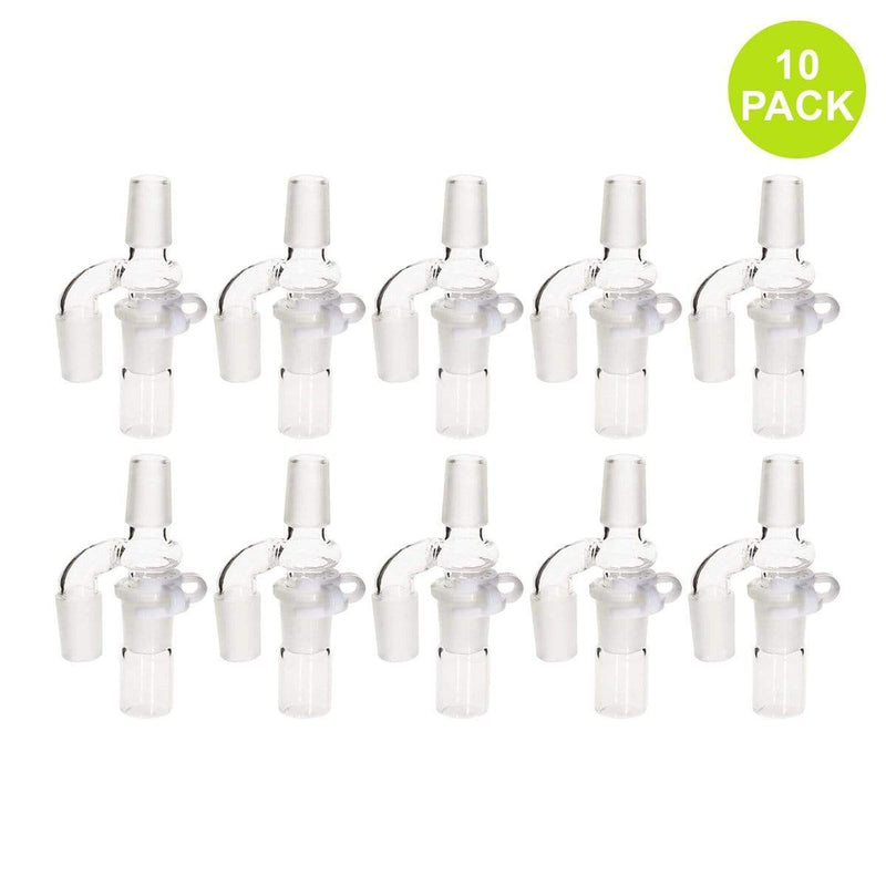 Biohazard Inc Glass Bong Adapter Adapter - Reclaim 19mm/19mm Male - 10 Count