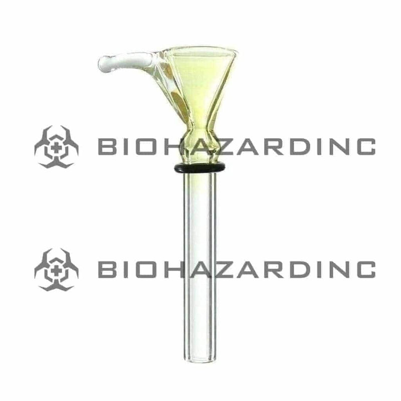 Biohazard Inc Glass Bowl Fumed Funnel Slider Bowl 9mm