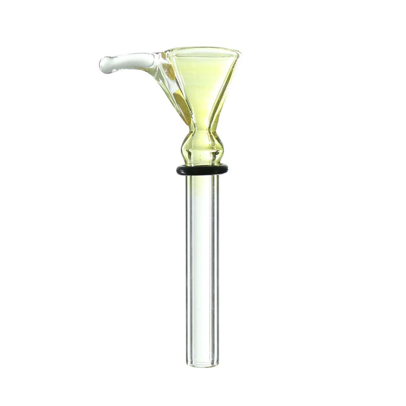 Biohazard Inc Glass Bowl Funnel Bowl Slide - Fumed