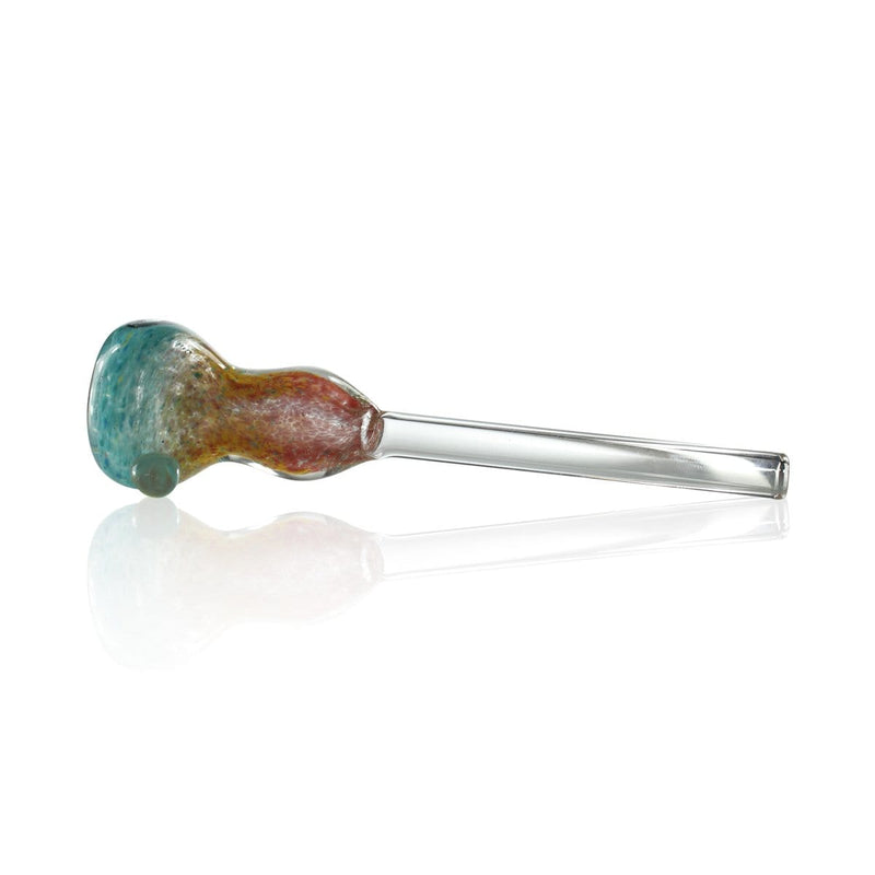 Biohazard Inc Glass Bowl Hourglass Bowl Slide - Rasta Frit