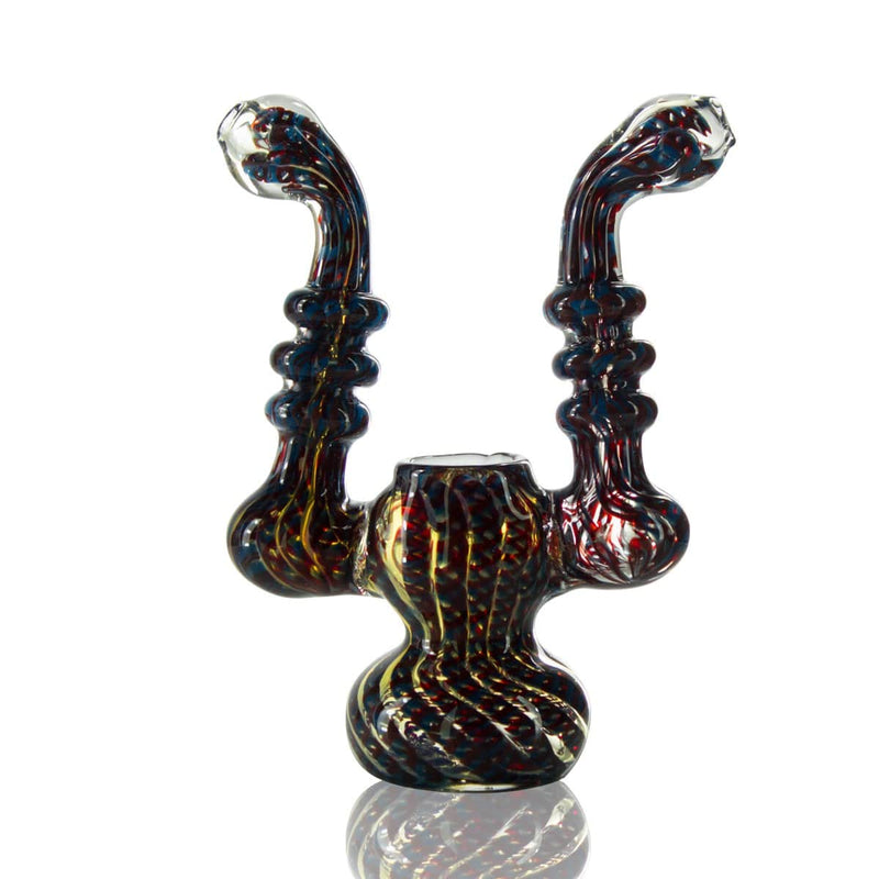 Biohazard Inc Glass Bubbler 10" Couple Bubbler