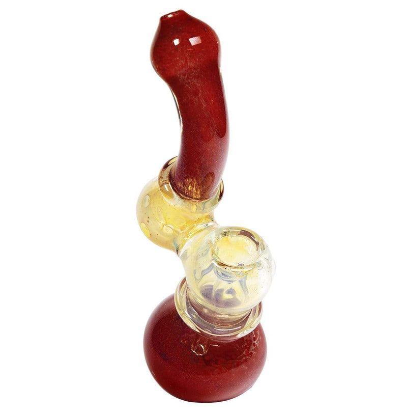 Biohazard Inc Glass Bubbler 7" Sherlock Bubbler Fumed Top