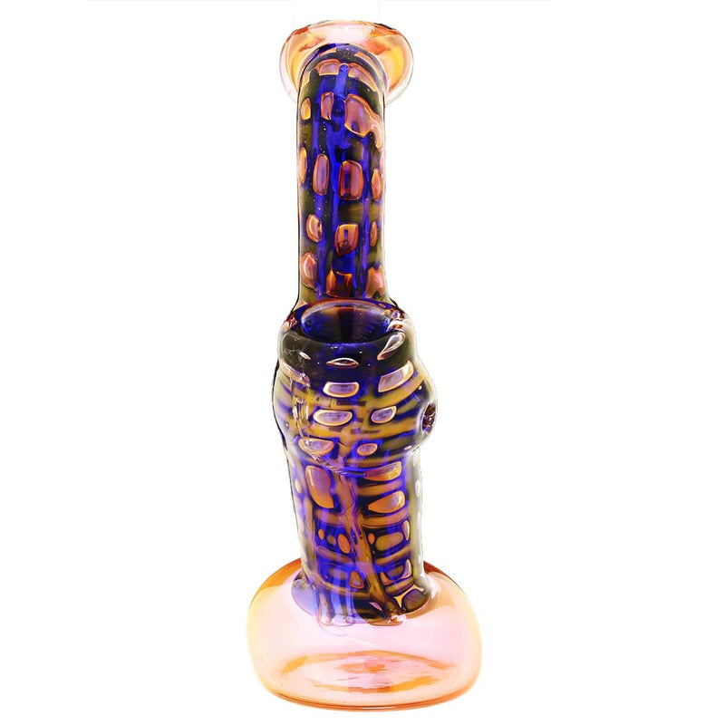 Biohazard Inc Glass Bubbler 8" Fumed Web Bubbler