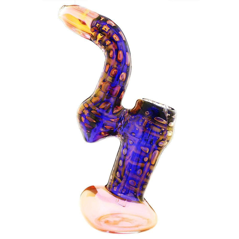 Biohazard Inc Glass Bubbler 8" Fumed Web Bubbler