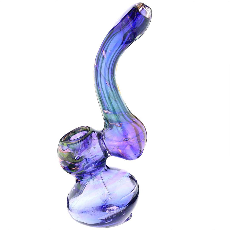 Biohazard Inc Glass Bubbler Gold Fumed Bubbler