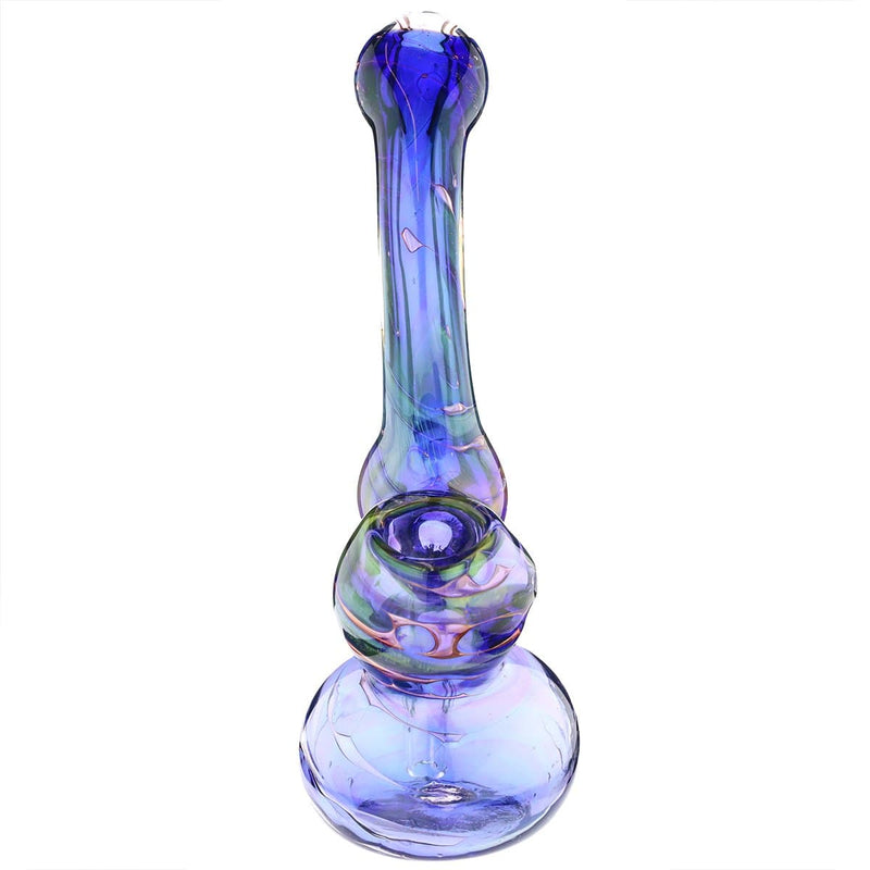 Biohazard Inc Glass Bubbler Gold Fumed Bubbler