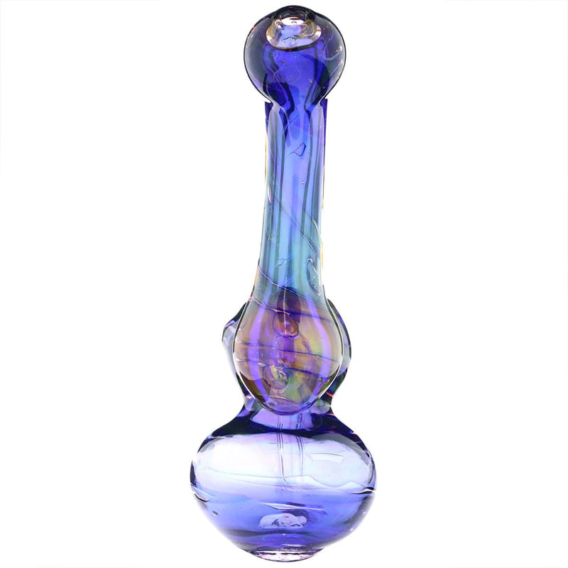 Biohazard Inc Glass Bubbler Gold Fumed Bubbler