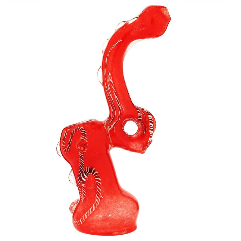 Biohazard Inc Glass Bubbler Large Assorted Frit Donut Bubbler