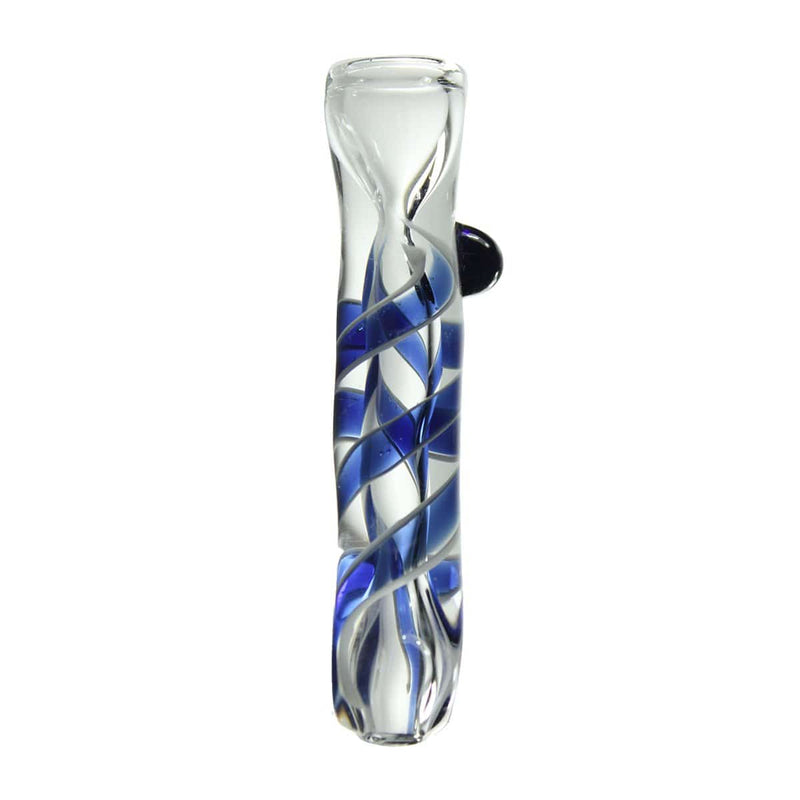 Biohazard Inc Glass Chillum Hand Pipe 3"-4" Assorted Chillum Pipes