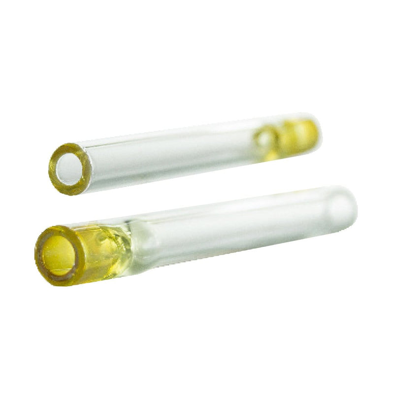 Biohazard Inc Glass Chillum Hand Pipe 3" Fumed Tip Chillum - 10 Count