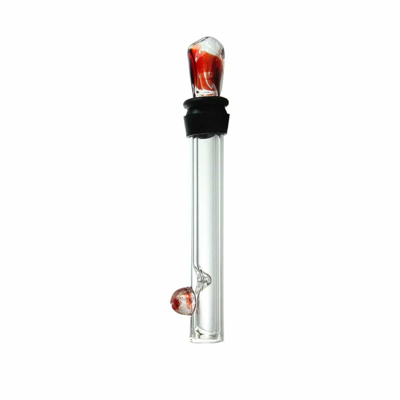 Biohazard Inc Glass Chillum Hand Pipe 4" Glass Blunt