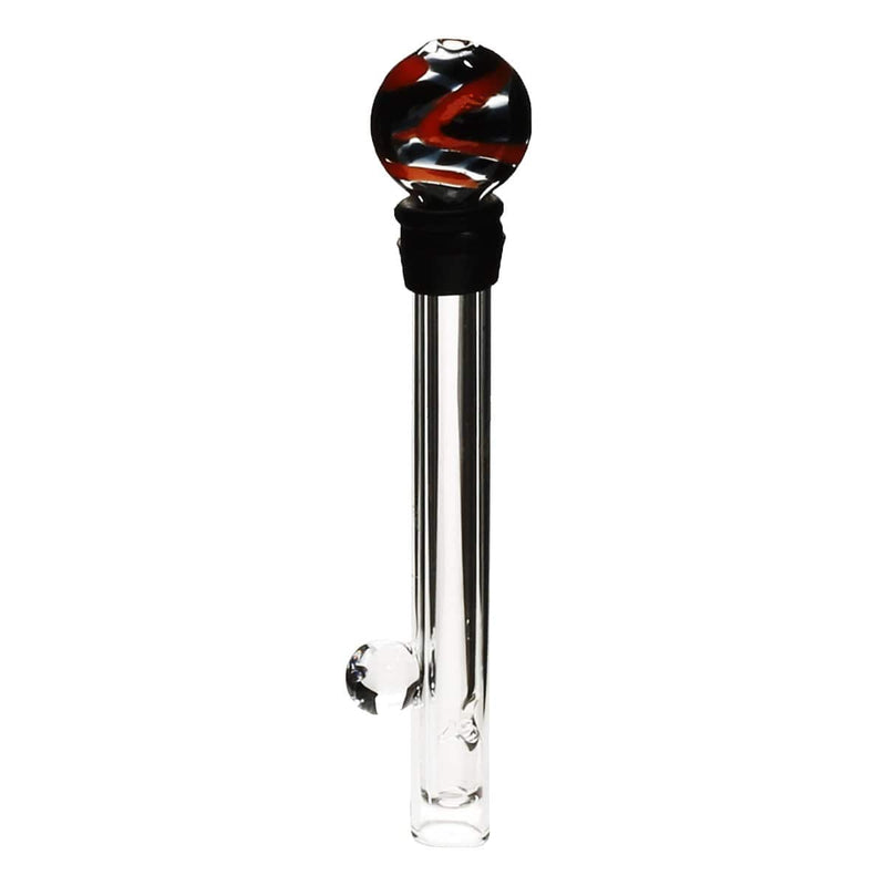 Biohazard Inc Glass Chillum Hand Pipe 6" Glass Blunt