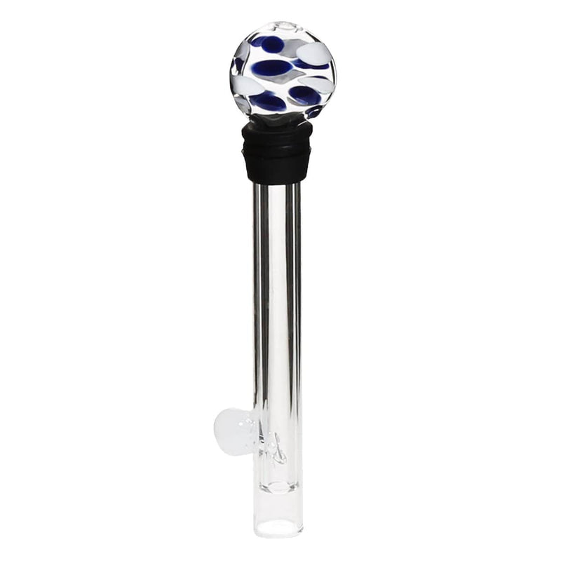 Biohazard Inc Glass Chillum Hand Pipe 6" Glass Blunt