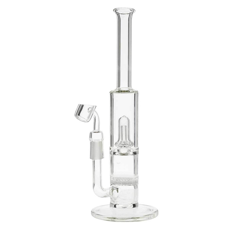 Biohazard Inc Glass Dab Rig 10" Showerhead / Honeycomb Dab Rig 14mm