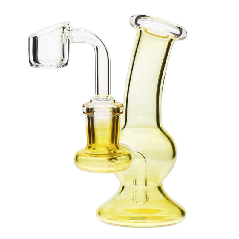 Biohazard Inc Glass Dab Rig 4" Bubble Banger Hanger w/ Banger - Fume