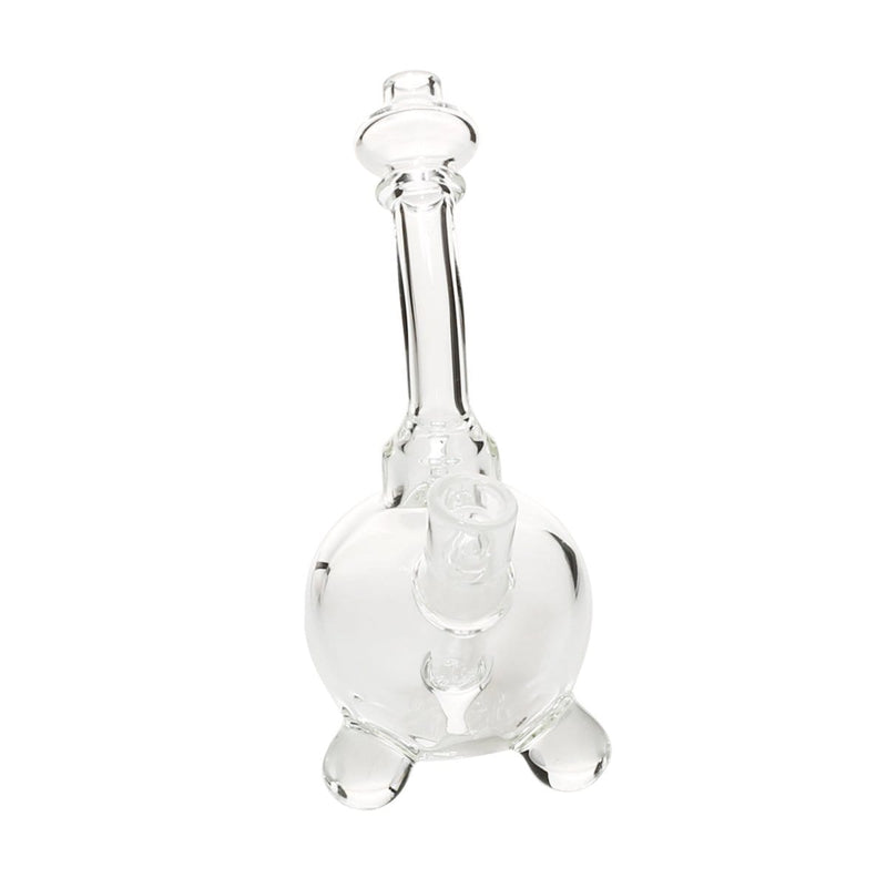 Biohazard Inc Glass Dab Rig 4" Pendant Dab Rig 10mm - Clear