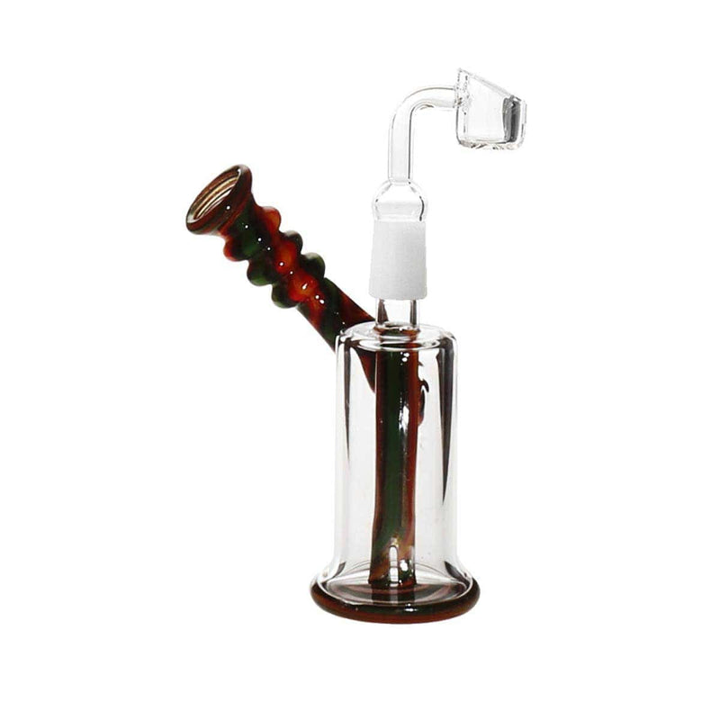 Biohazard Inc Glass Dab Rig 4" Reversal Dab Rig 10mm