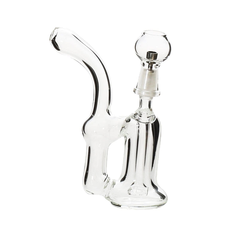 Biohazard Inc Glass Dab Rig 5" Recycler Dab Rig - 10mm