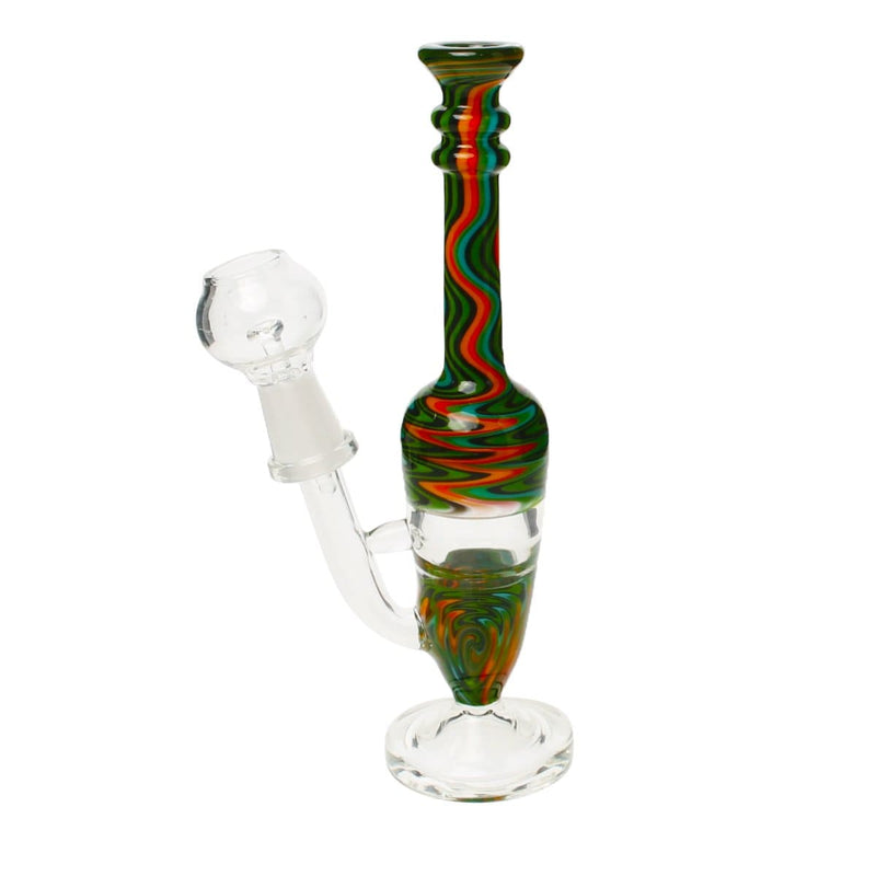 Biohazard Inc Glass Dab Rig 6" Reversal Stemless Dab Rig 10mm