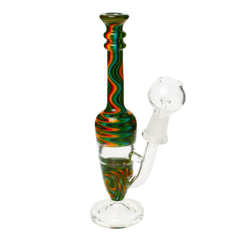 Biohazard Inc Glass Dab Rig 6" Reversal Stemless Dab Rig 10mm