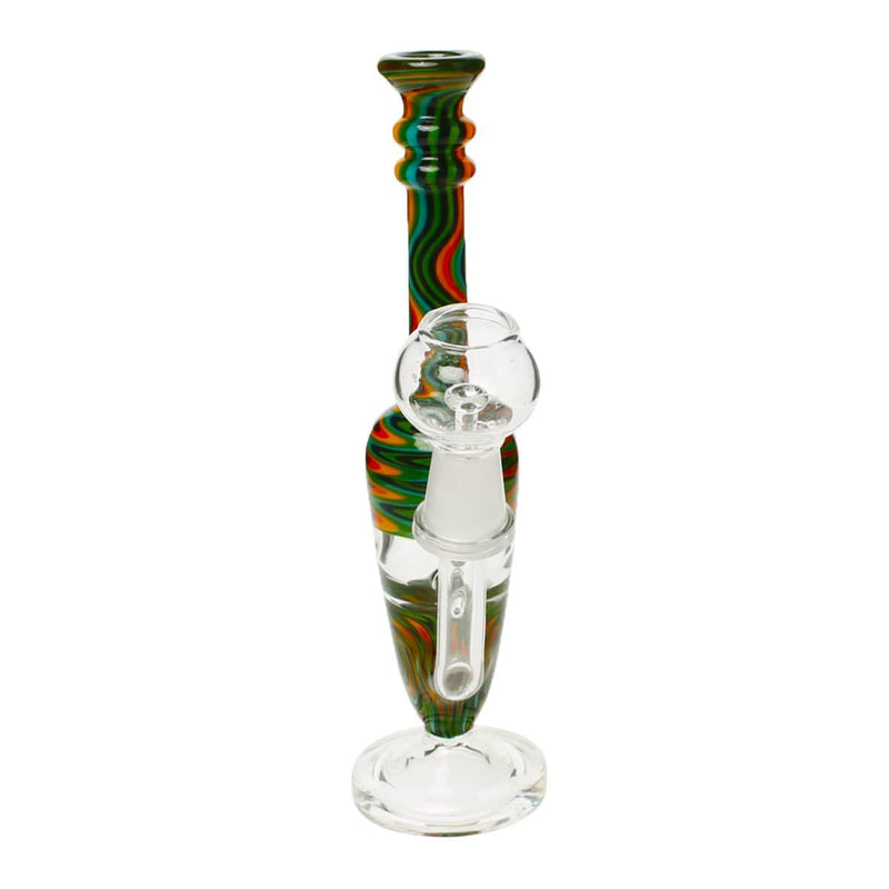 Biohazard Inc Glass Dab Rig 6" Reversal Stemless Dab Rig 10mm