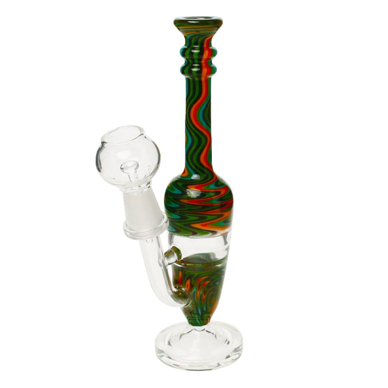 Biohazard Inc Glass Dab Rig 6" Reversal Stemless Dab Rig 10mm