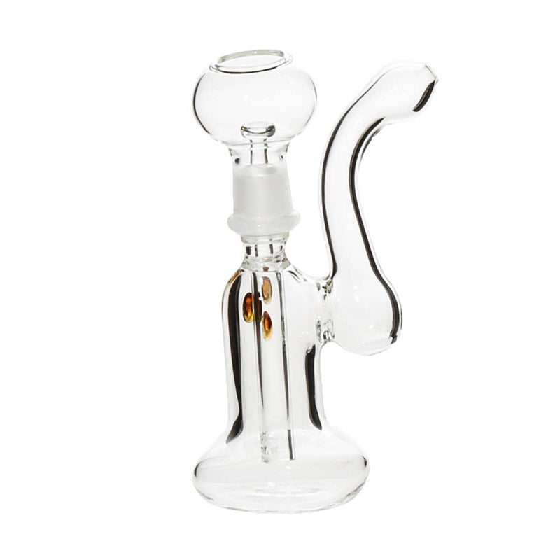 Biohazard Inc Glass Dab Rig 6" Sherlock Dab Rig 14mm