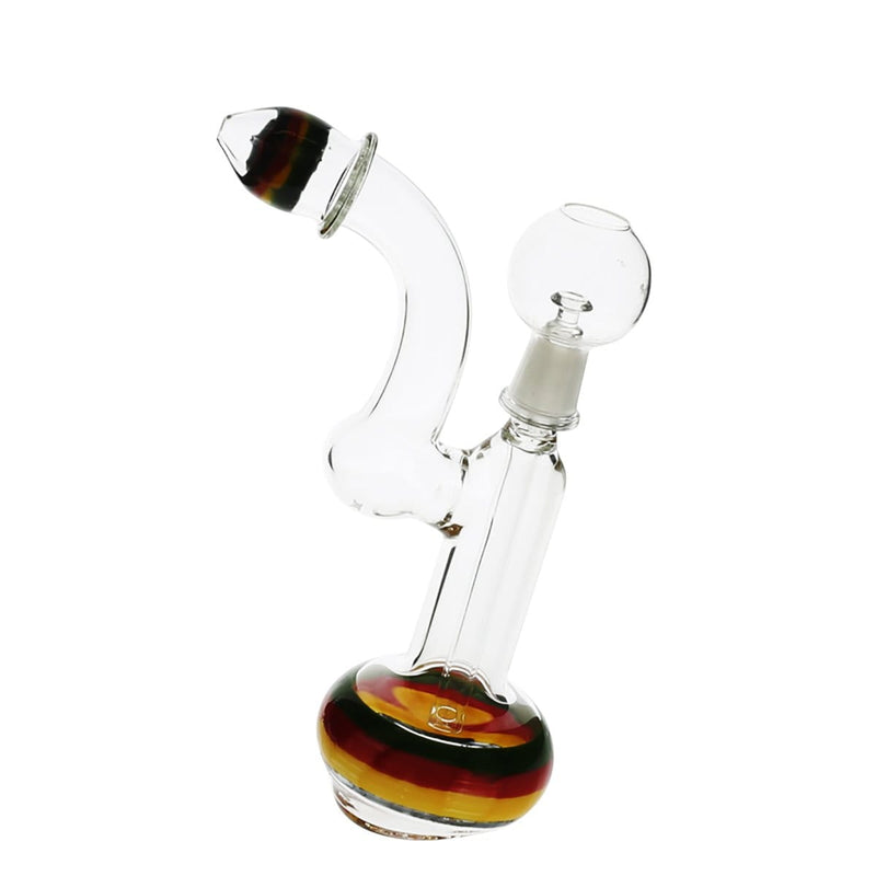 Biohazard Inc Glass Dab Rig 8" Dab Rig 14mm - Rasta