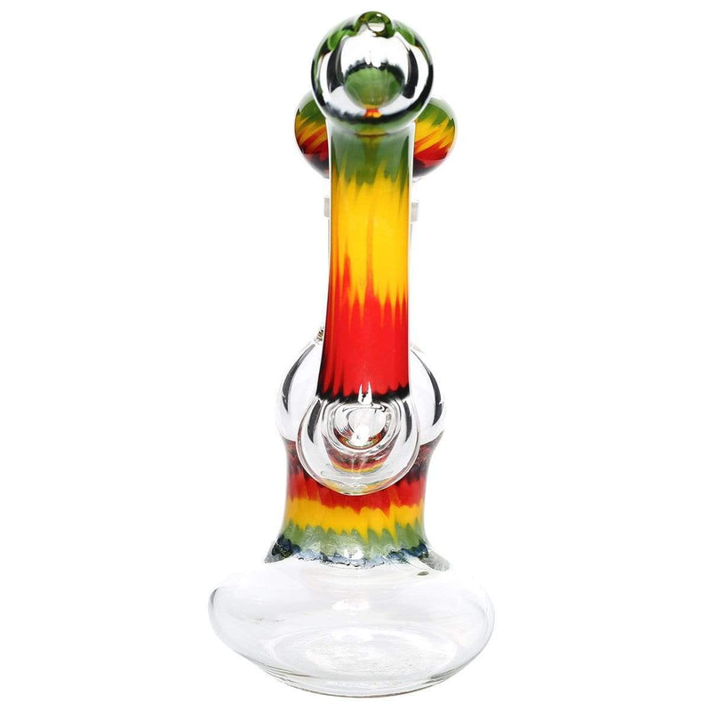 Biohazard Inc Glass Dab Rig 8" Dab Rig 19mm - Rasta