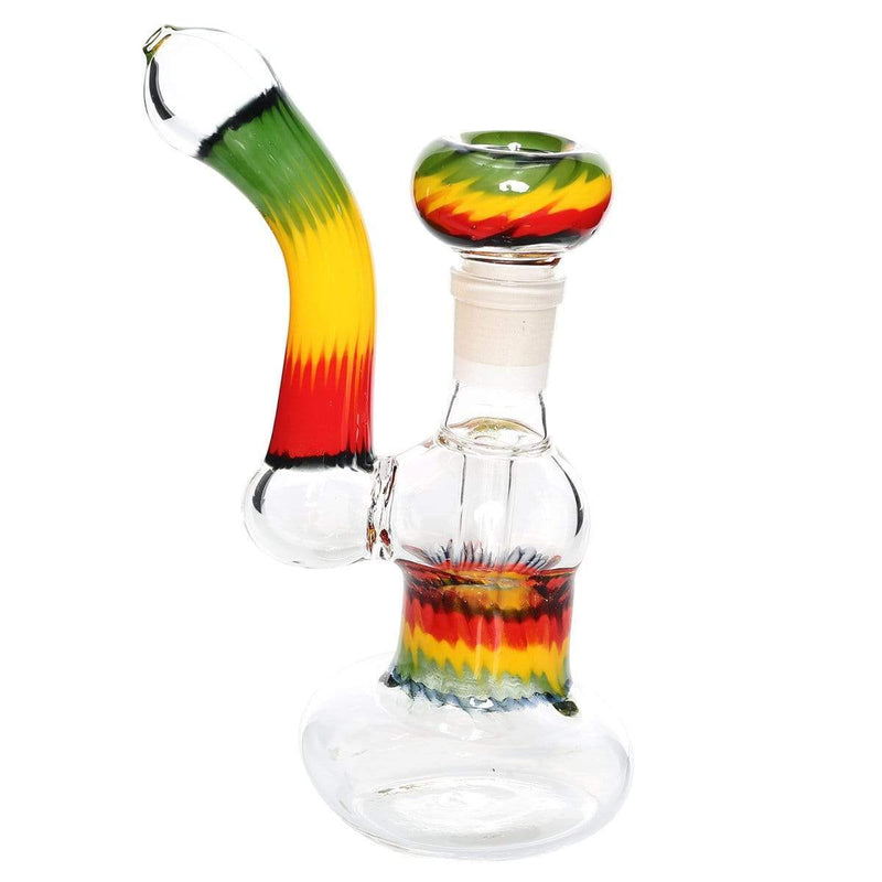 Biohazard Inc Glass Dab Rig 8" Dab Rig 19mm - Rasta