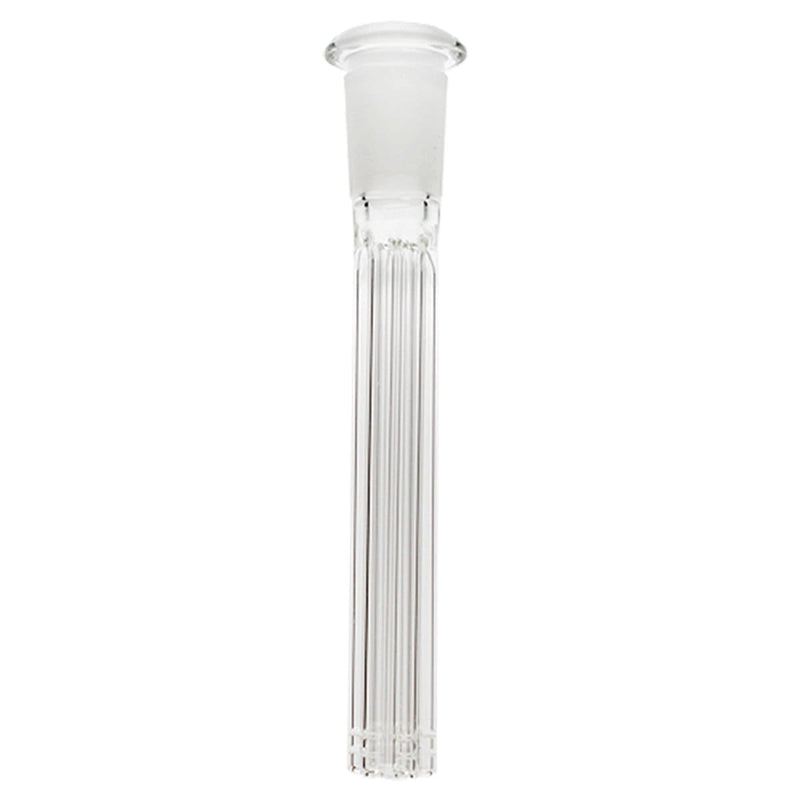 Biohazard Inc Glass Downstem Low Pro Downstem 19mm/14mm 6 Arm Tree - 4" Clear