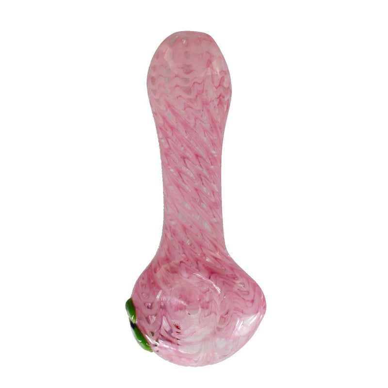 Biohazard Inc Glass Hand Pipe 3" Cherry Hand Pipe