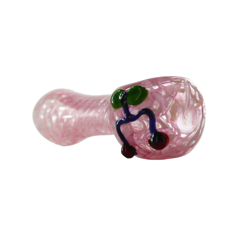 Biohazard Inc Glass Hand Pipe 3" Cherry Hand Pipe