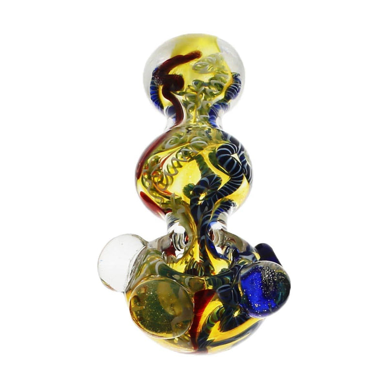 Biohazard Inc Glass Hand Pipe 4" Marble Hand Pipe