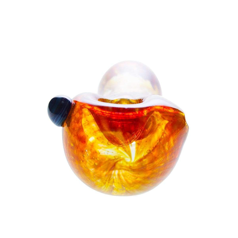 Biohazard Inc Glass Hand Pipe 4" Queen Bee Hand Pipe