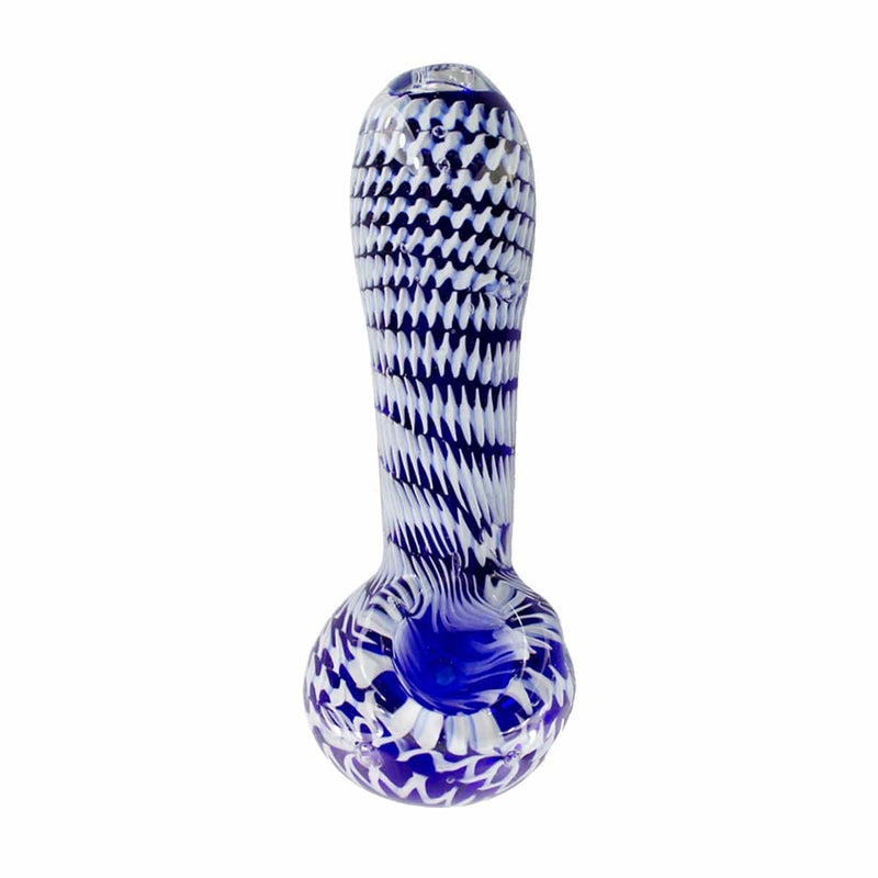 Biohazard Inc Glass Hand Pipe 5" Houndstooth Hand Pipe