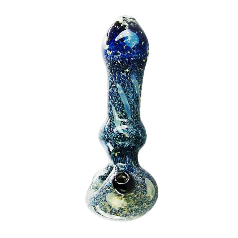 Biohazard Inc Glass Hand Pipe 5" Marbled Frit Hand Pipe