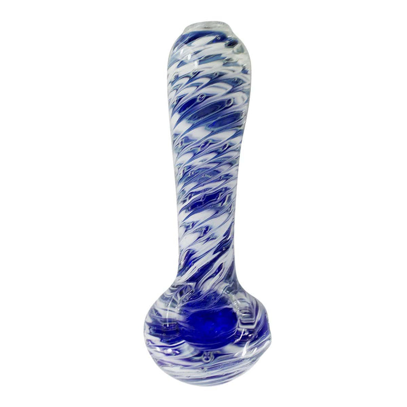 Biohazard Inc Glass Hand Pipe 5" Ocean Hand Pipe - Swirl