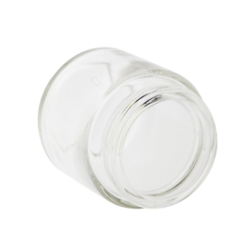 Biohazard Inc Glass Jar 30 Dram Round Base Glass Jar - 32 Count