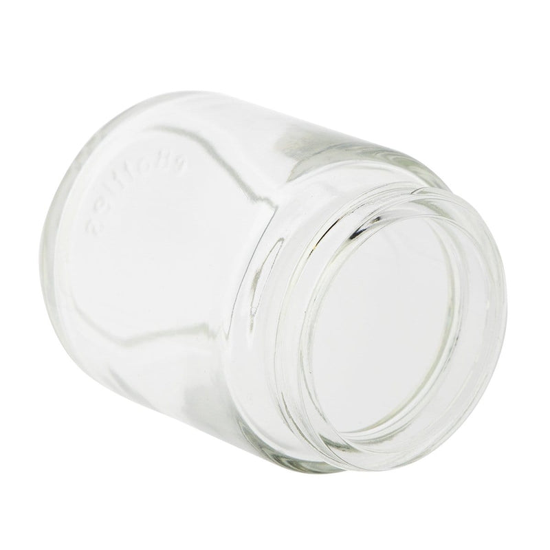 Biohazard Inc Glass Jar 40 Dram Round Base Glass Jar - 32 Count