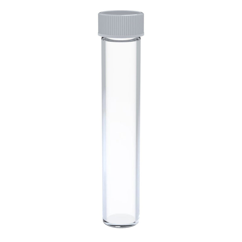 Biohazard Inc Glass Joint Tube Glass Large Pre Roll Tube With White Cap - 240 Count