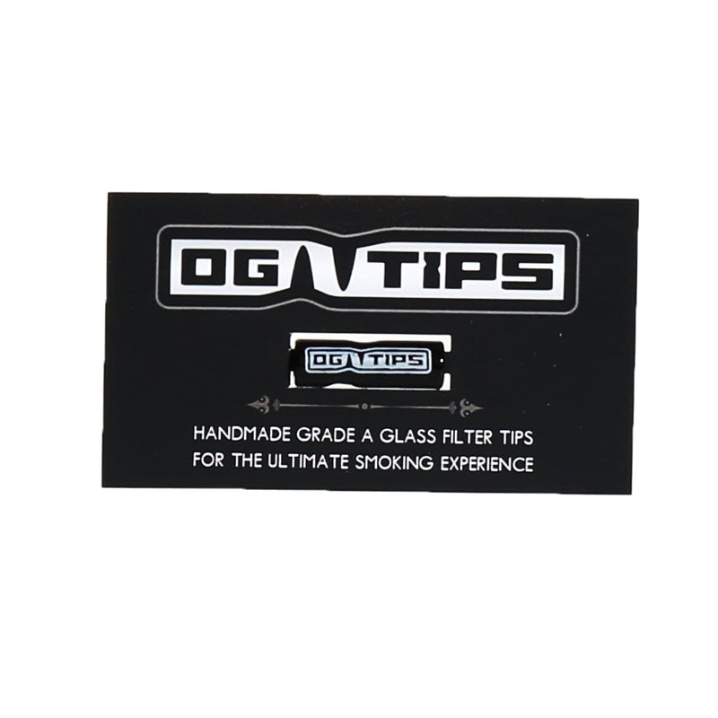 Biohazard Inc Glass Tips Black OG Glass Tips Original Size - 20 Count