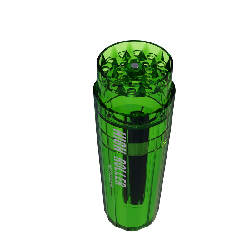 Biohazard Inc High Roller Grinder and 84mm Cone Filler - Green