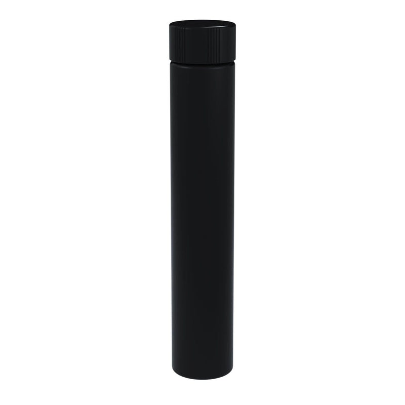 Biohazard Inc Joint Tube Matte Black Glass Large Pre Roll Tube With Phenolic Black Cap - 240 Count