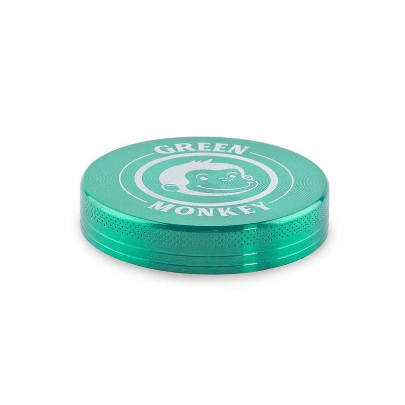 Biohazard Inc Metal Grinder Green Monkey Grinder - Capuchin - Green-50mm