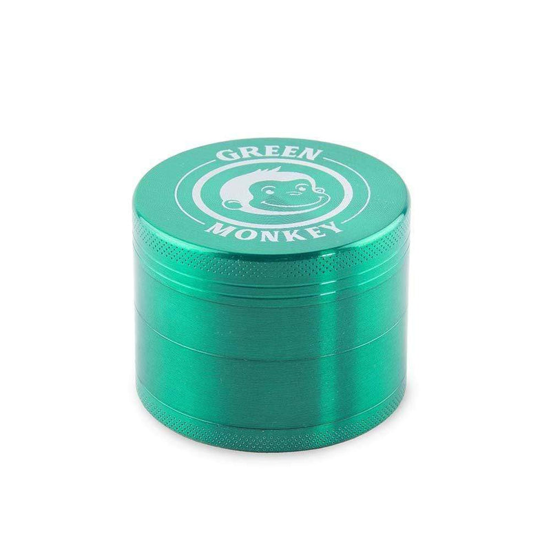 Biohazard Inc Metal Grinder Green Monkey Grinder - Capuchin - Green-50mm