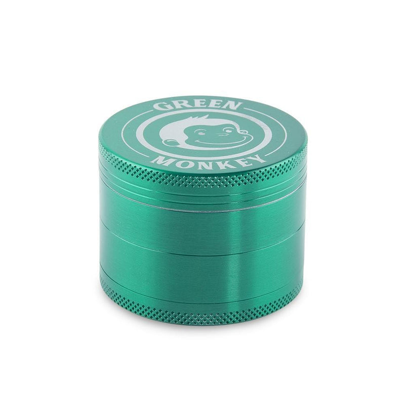 Biohazard Inc Metal Grinder Green Monkey Grinder - Capuchin - Green-55mm