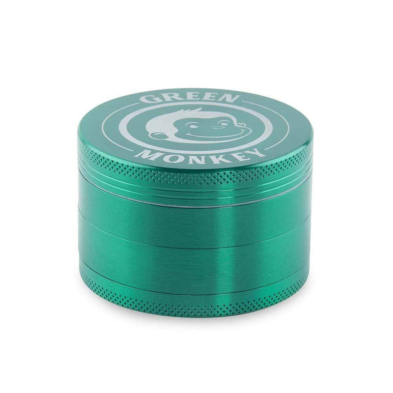 Biohazard Inc Metal Grinder Green Monkey Grinder - Capuchin - Green-63mm