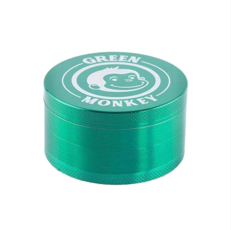 Biohazard Inc Metal Grinder Green Monkey Grinder - Capuchin - Green-75mm