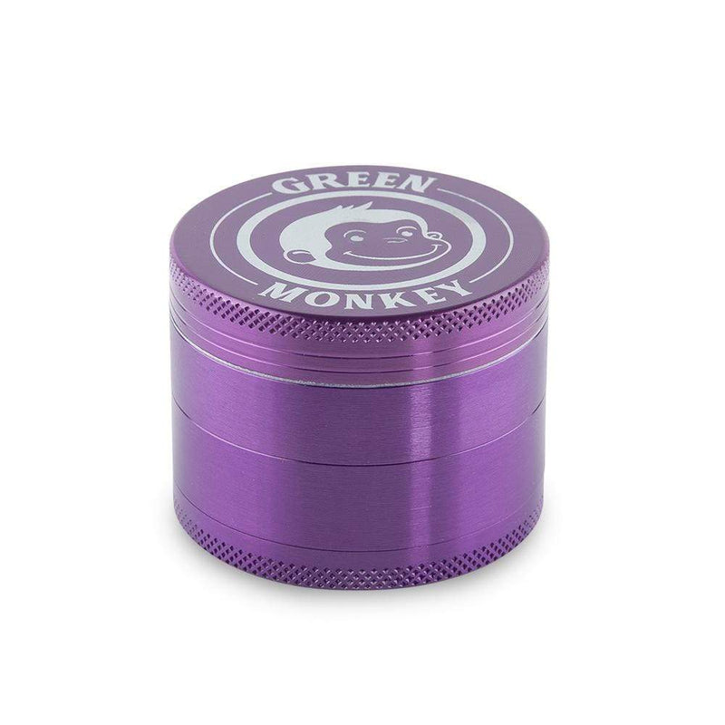 Biohazard Inc Metal Grinder Green Monkey Grinder - Capuchin - Purple-55mm